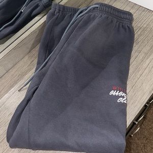 White fox sweat pants